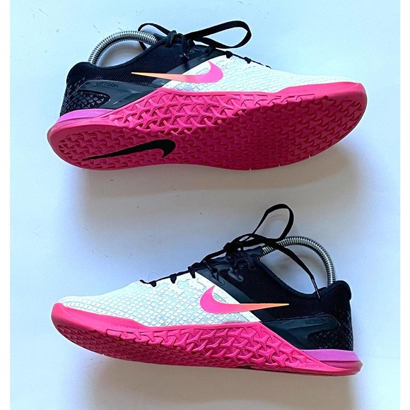 Nike Metcon 4 Cross Training Crossfit Weight Training Sneakers Pink Size 9 - Picture 6 of 10